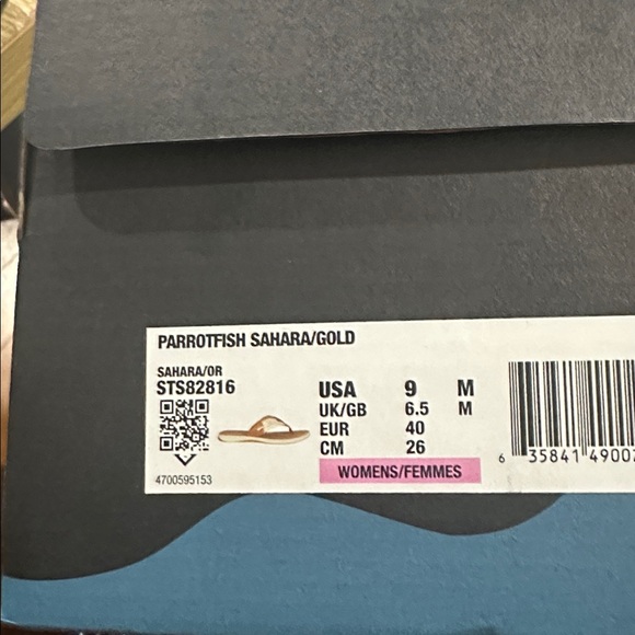 NIB Sperry Parrotfish Braided Sandal Flip Flop Thong Sandals, Flat Heel - Picture 6 of 8